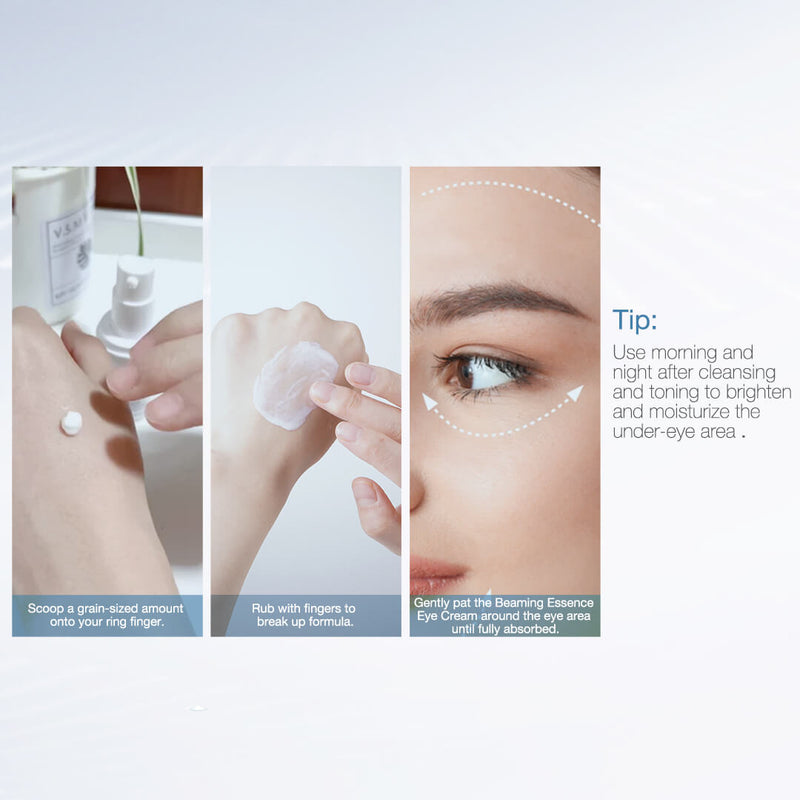 Beaming Essence Eye Repair Cream and Under Eye Cream for Dark Circles 8
